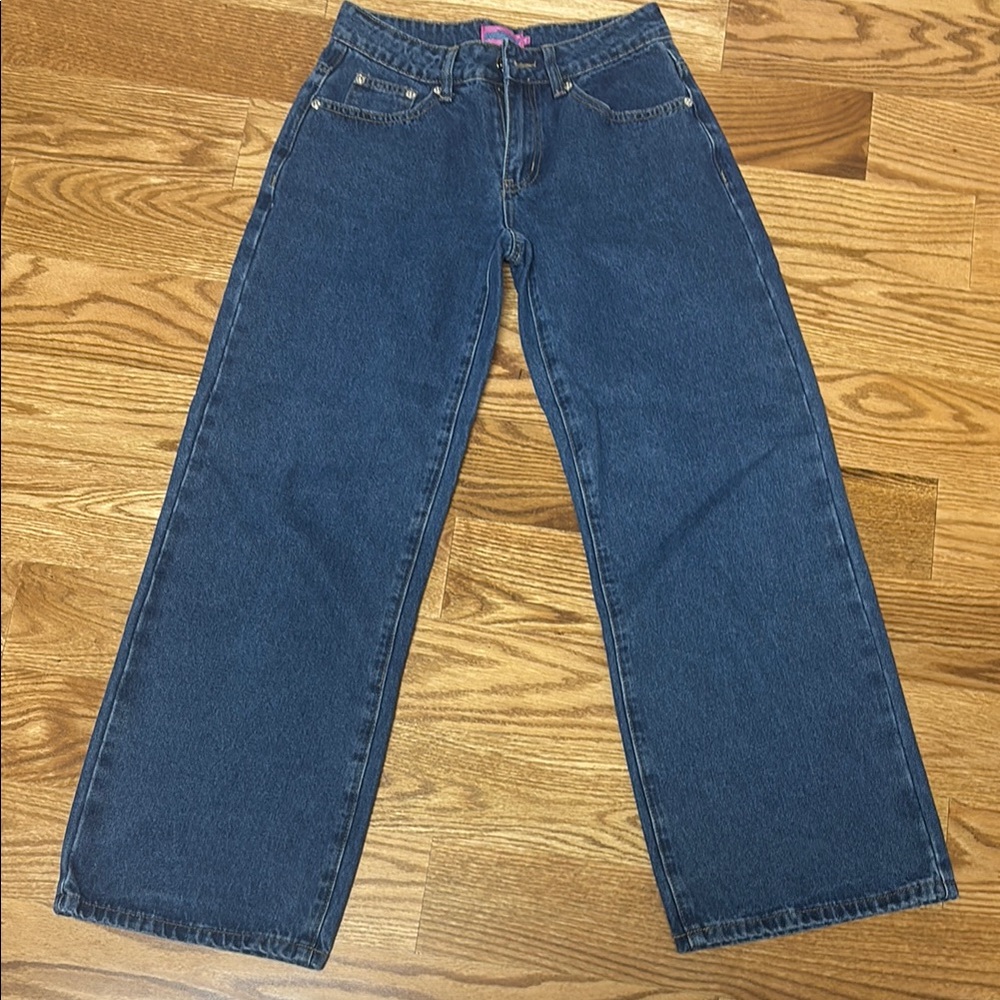 Edikted Blue Boyfriend Jeans